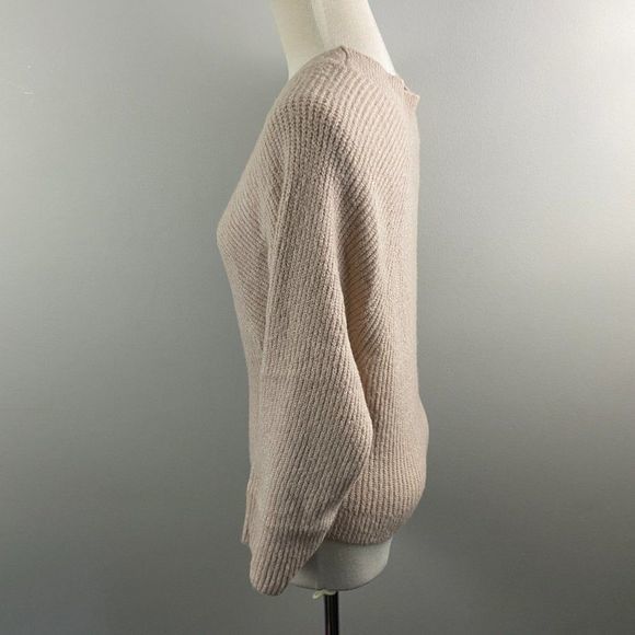 NWT LEITH‎ Tan Memoir V Neck Sweater (XS) - Picture 4 of 8